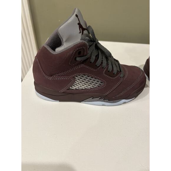Air Jordan 5 Retro SE 2023 Mid Burgundy Size Boys 12C - Picture 5 of 11